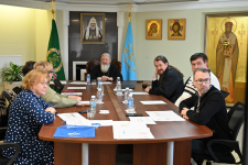 Заседание научно-редакционного совета проекта «Энциклопедия Иркутской митрополии» (24 ноября 2025 года). Фото: ИЕ РПЦ МП