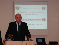 Михаил Швыдкой на презентации «Православной энциклопедии» в Орхиде (7 октября 2015 года). Фото: «Седмица.Ru»