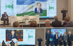 Всероссийская научно-практическая конференция к 90-летию первого Президента РБ Муртазы Рахимова (6 февраля 2024 года). Фото: АН РБ
