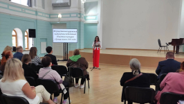 Начало торжественной церемонии награждения лауреатов ежегодного саратовского областного конкурса «Лучшие книги 2024 года» (19 сентября 2025 года). Фото: VK-страница Саратовской ОУНБ