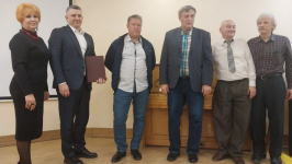 Участники презентации «Географического словаря Крыма». Фото: КРУНБ им. И. Я. Франко