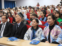 Зрители презентации «Энциклопедии Алишера Навои» (21 февраля 2025 года). Фото: OʻzA