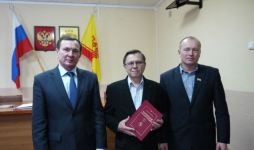 Презентация первого тома «Ядринской энциклопедии» (23 декабря 2015 года)