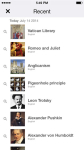 скриншот приложения Wikipedia Mobile 4.0.1 (iOS)