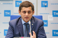 Дамир Валиуллин на пресс-конференции ИТЭР АН РТ (13 августа 2019 года). Фото: ИА «Татар-информ»