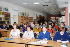 Презентация «Литературного энциклопедического словаря Ярославского края (XII — начало XXI века)» в Лермонтовке (7 марта 2018 года). Фото: ЦБС Ярославля