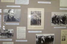Стенд о Фикряте Табееве — первом секретаре Татарского обкома КПСС в 1960—1979 годах