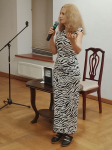 Елена Тонунц на презентации в МДН энциклопедии «Актёры отечественного кино» (22 июня 2026 года). Фото: VK-страница Марины Кравченко