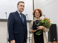 Марина Рыблова на вручении госпремии Волгоградской области (25 декабря 2018 года)