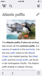скриншот приложения Wikipedia Mobile 4.0.1 (iOS)