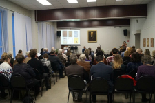 Презентация «Литературного энциклопедического словаря Ярославского края (XII — начало XXI века)» в ЯОУНБ (15 марта 2018 года). Фото: ЯОУНБ им. Н. А. Некрасова