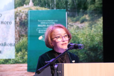 Клара Аглиуллина на презентации третьего издания энциклопедии Мечетлинского района Башкортостана (11 сентября 2026 года). Фото: VK-страница Клары Аглиуллиной