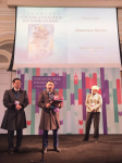На церемонии награждения национального издательства «Бичик» (г. Якутск)
