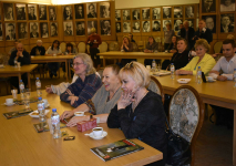 Презентация четвёртого тома энциклопедии «Актёры отечественного кино» (22 апреля 2019 года). Фото: Наталья Тендора