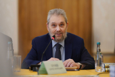 Сергей Кравец на 34-м заседании советов по изданию «Православной энциклопедии» (31 марта 2026 года). Фото: пресс-служба Патриарха Московского и всея Руси