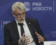 Николай Макаров на пресс-конференции председателя РИО Сергея Нарышкина (17 января 2019 года)