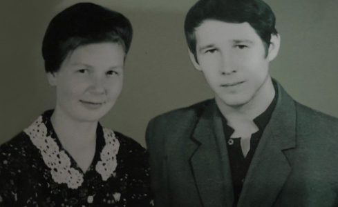 Супруги Сорокины в молодости