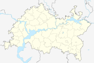 Карта Республики Татарстан (РТ)