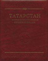 Лицевая сторона переплёта краткой иллюстрированной энциклопедии «Татарстан» (2015)
