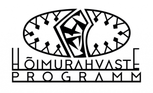 Логотип Программы родственных народов (Hõimurahvaste programm) Министерства образования и науки Эстонской Республики (Haridus- ja Teadusministeerium)
